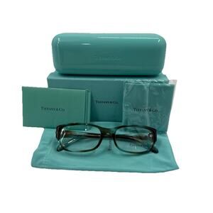 Tiffany & Co Eyeglasses TF 2065B 8124 Ocean Turquoise Case‎